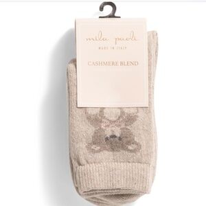 NWT Made in Italy Wool Cashmere Blend 2pk Socks New with tag